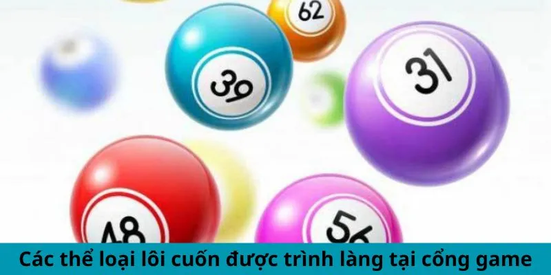 Các thể loại lôi cuốn được trình làng tại cổng game 8 day